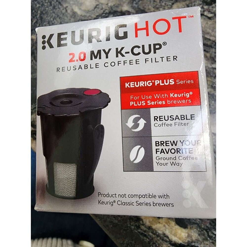 New Keurig Hot My K-Cup 2.0 Reusable Coffee Filter For all Keurig Plus Series